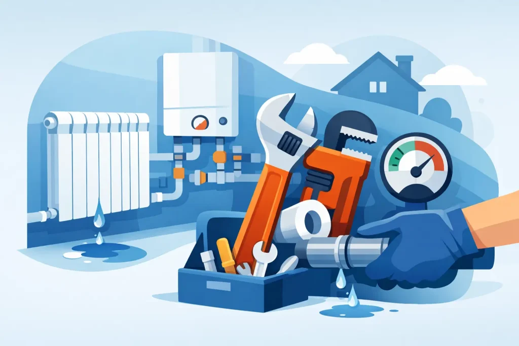 Central Heating System Leak Repair Guide