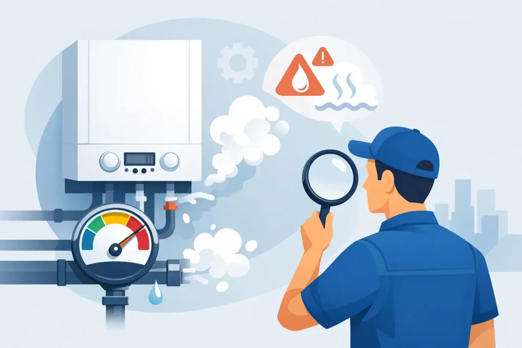 How to Spot Boiler Pressure Issues
