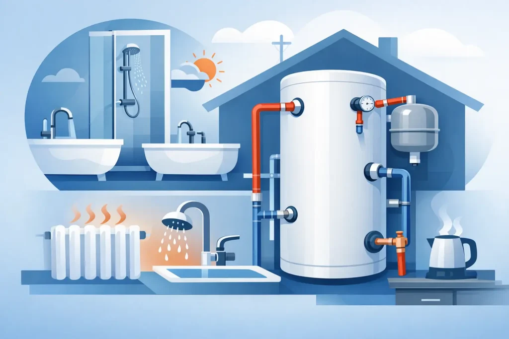 Unvented Hot Water Cylinder Guide