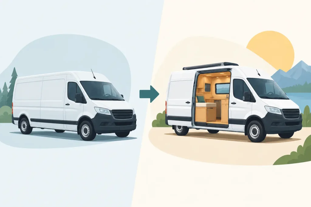 Combi Conversion Before and After Explained